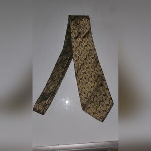 Jos. A. Bank Gold Geometric Tie